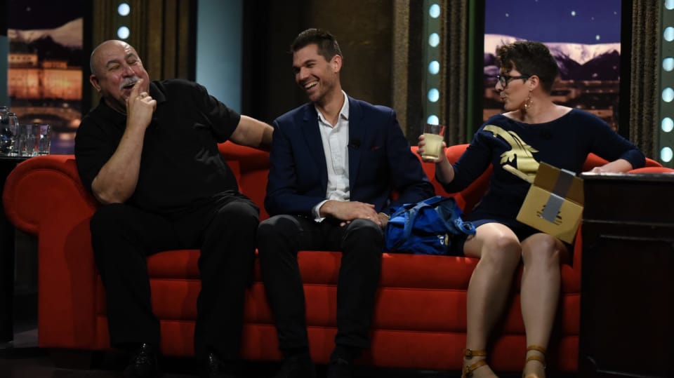 Záběry z natáčení pořadu Show Jana Karuse 28.6.2017